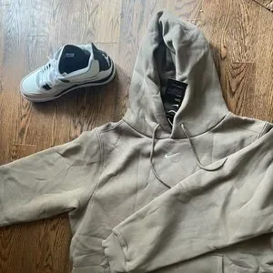 Khaki green cheap nike hoodie